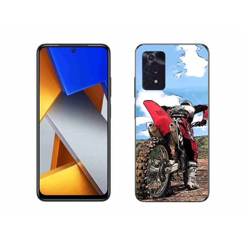 Gélový kryt mmCase na mobil Xiaomi Poco M4 Pro 4G - moto