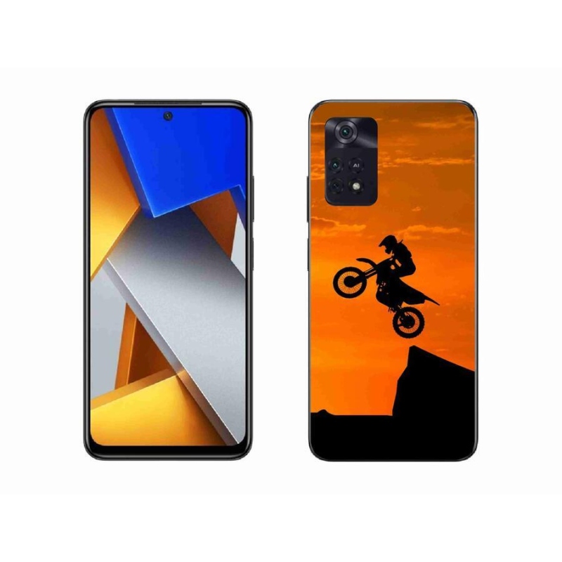 Gélový kryt mmCase na mobil Xiaomi Poco M4 Pro 4G - motocross