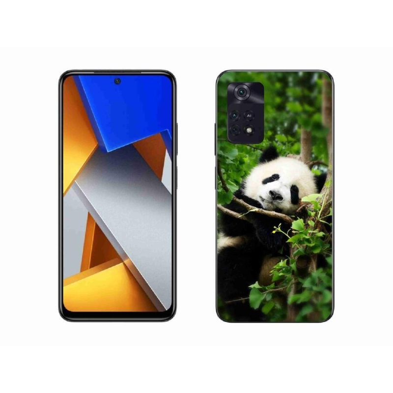 Gélový kryt mmCase na mobil Xiaomi Poco M4 Pro 4G - panda