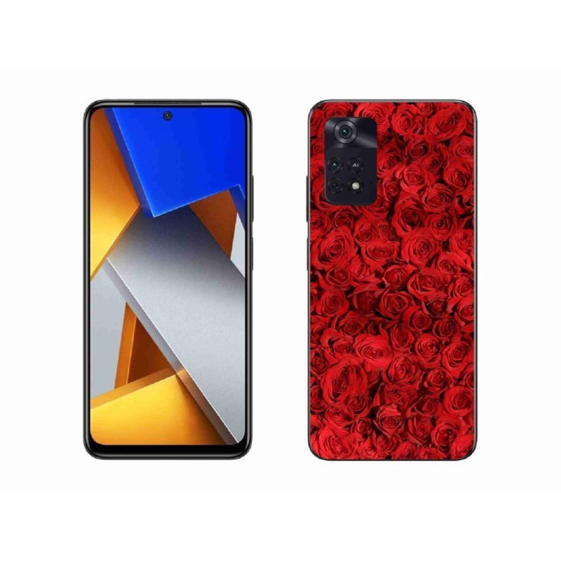 Gélový kryt mmCase na mobil Xiaomi Poco M4 Pro 4G - ruža