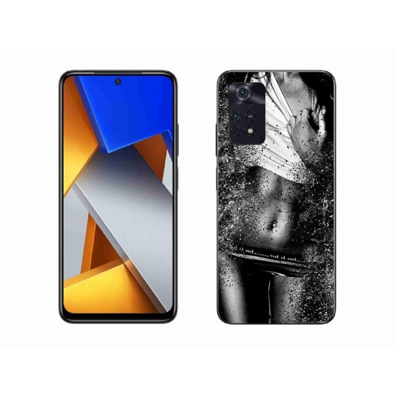 Gélový kryt mmCase na mobil Xiaomi Poco M4 Pro 4G - sexy žena 1