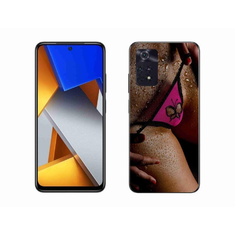 Gélový kryt mmCase na mobil Xiaomi Poco M4 Pro 4G - sexy žena