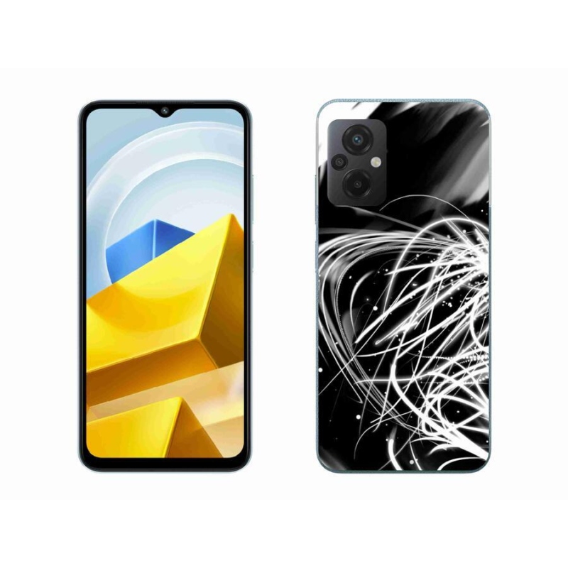 Gélový kryt mmCase na mobil Xiaomi Poco M5 4G - abstrakt 2