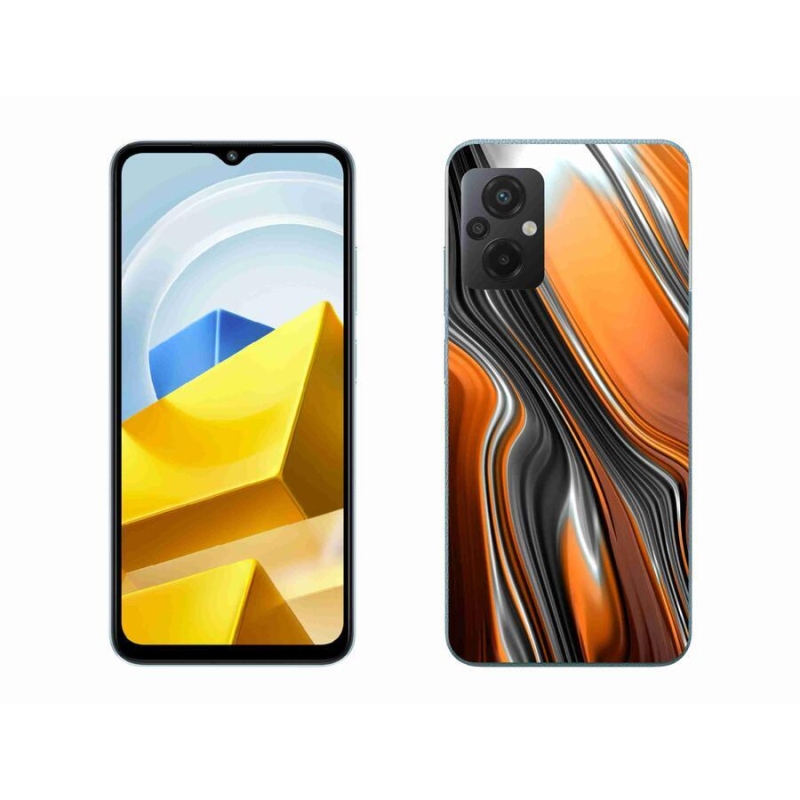 Gélový kryt mmCase na mobil Xiaomi Poco M5 4G - abstrakt 3