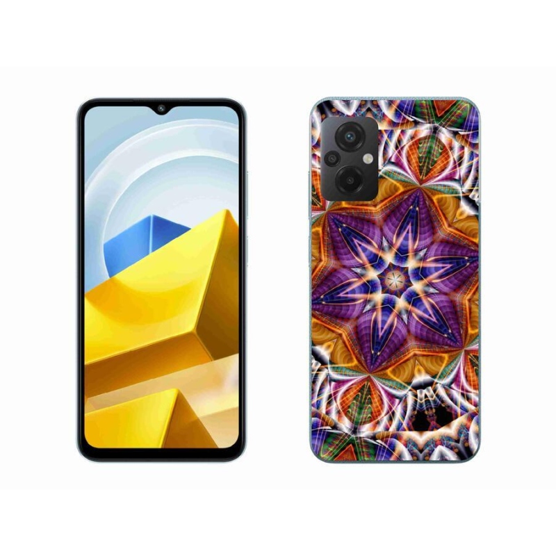 Gélový kryt mmCase na mobil Xiaomi Poco M5 4G - abstrakt 6