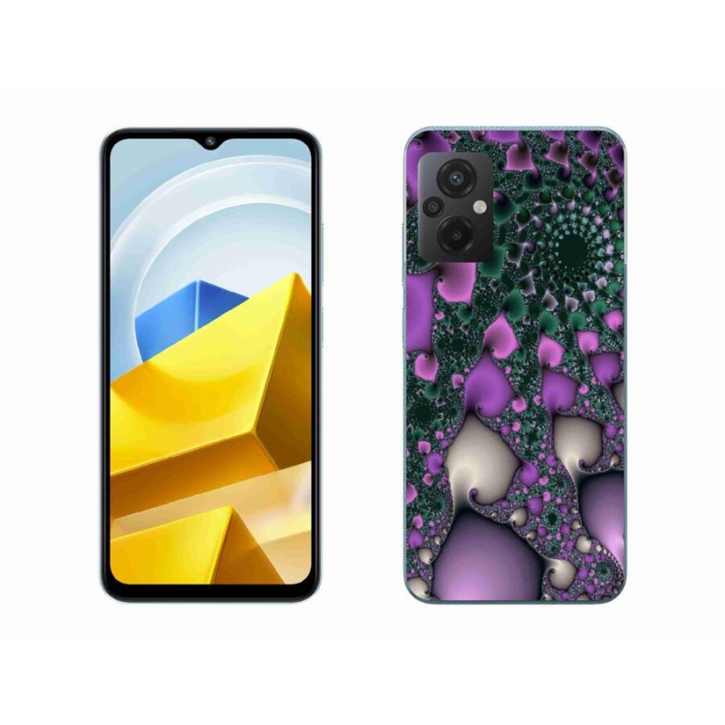 Gélový kryt mmCase na mobil Xiaomi Poco M5 4G - abstrakt 7