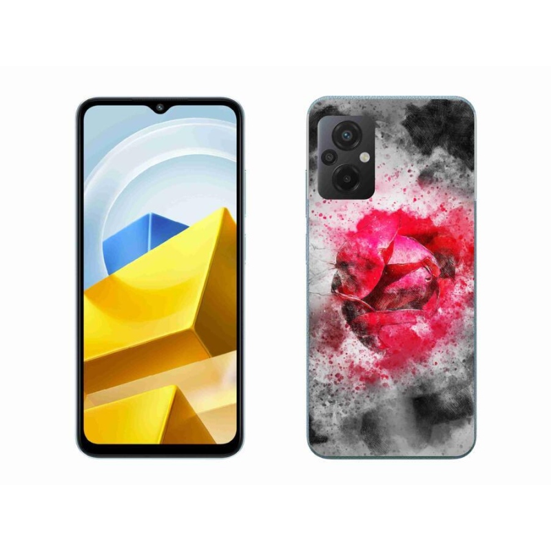 Gélový kryt mmCase na mobil Xiaomi Poco M5 4G - abstrakt 9