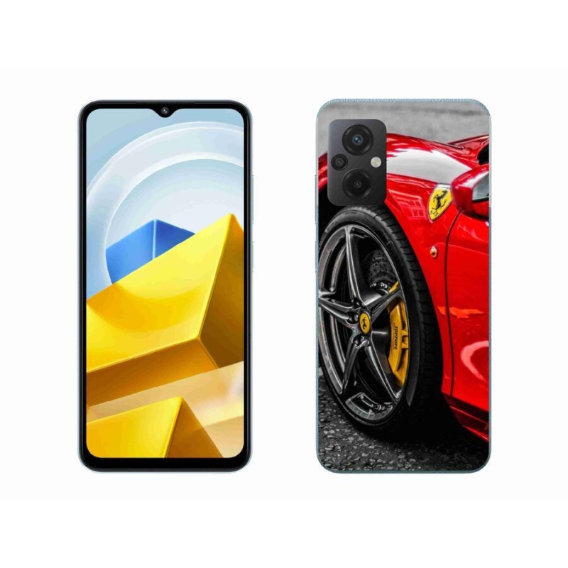 Gélový kryt mmCase na mobil Xiaomi Poco M5 4G - auto 1