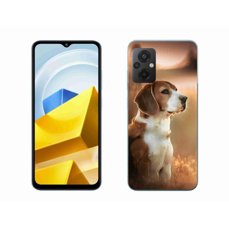 Gélový kryt mmCase na mobil Xiaomi Poco M5 4G - bígl