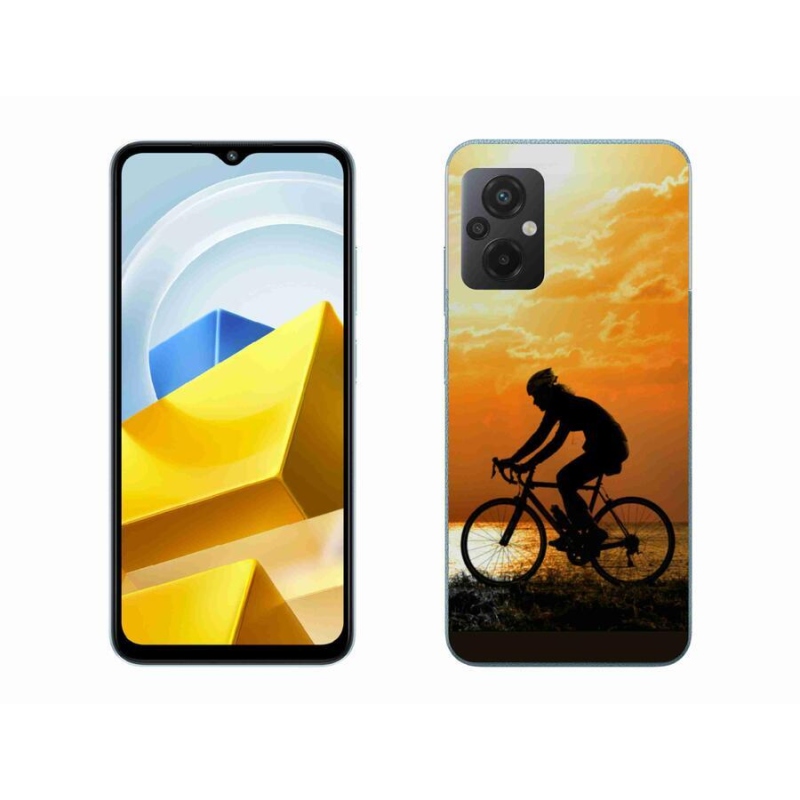 Gélový kryt mmCase na mobil Xiaomi Poco M5 4G - cyklovýlet