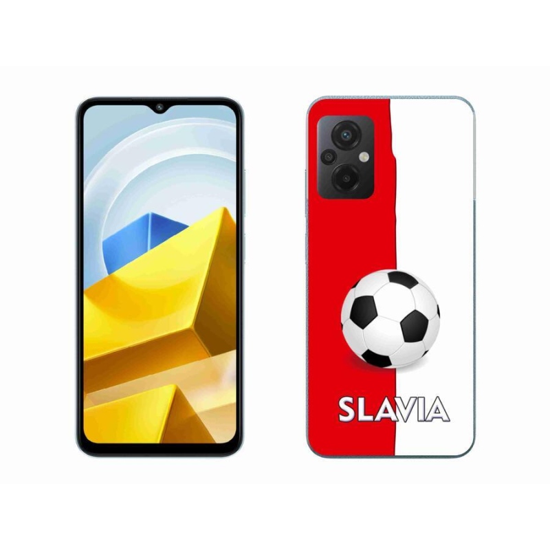 Gélový kryt mmCase na mobil Xiaomi Poco M5 4G - futbal 2