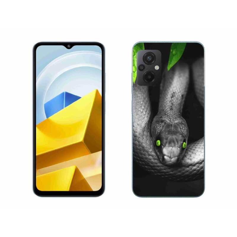 Gélový kryt mmCase na mobil Xiaomi Poco M5 4G - had