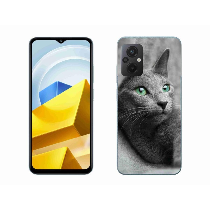 Gélový kryt mmCase na mobil Xiaomi Poco M5 4G - mačka 2