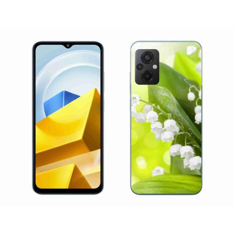 Gélový kryt mmCase na mobil Xiaomi Poco M5 4G - konvalinka