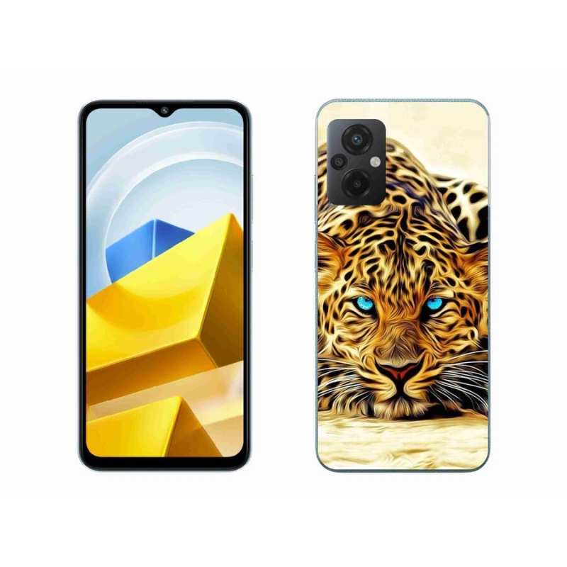 Gélový kryt mmCase na mobil Xiaomi Poco M5 4G - kreslený tiger