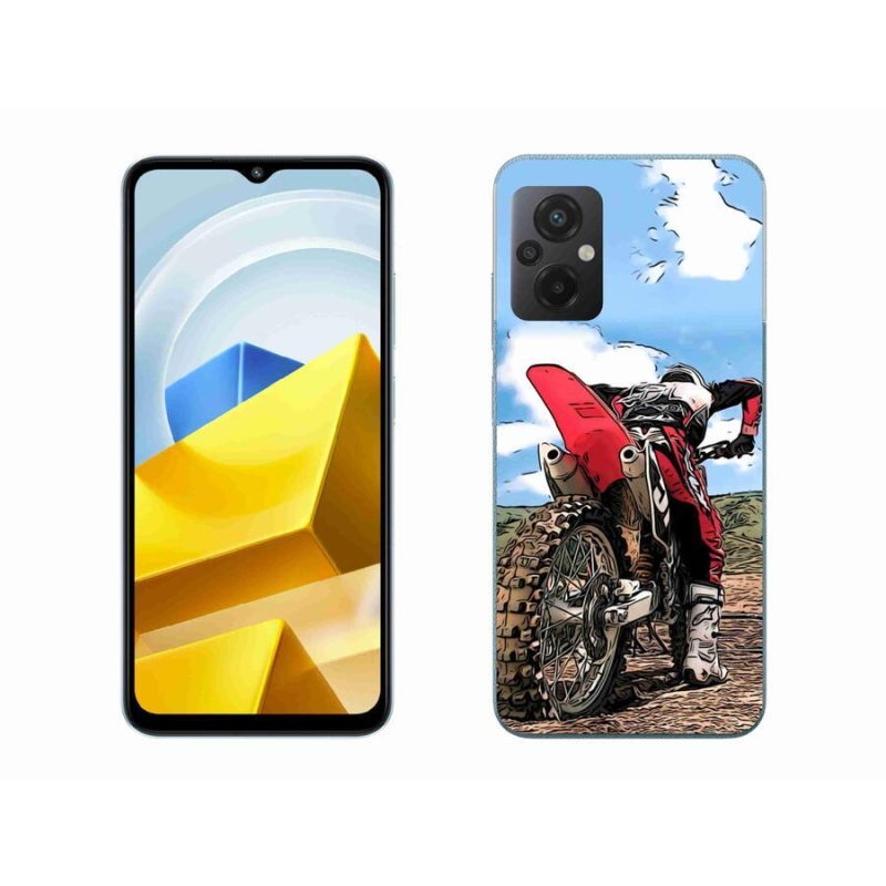 Gélový kryt mmCase na mobil Xiaomi Poco M5 4G - moto