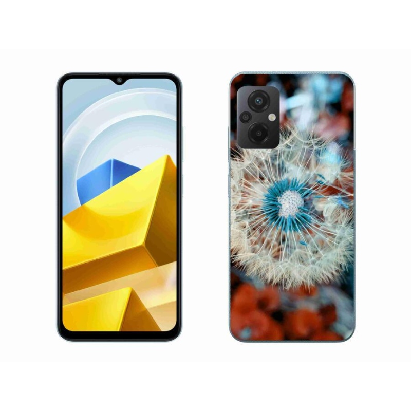 Gélový kryt mmCase na mobil Xiaomi Poco M5 4G - odkvitnutá púpava 1