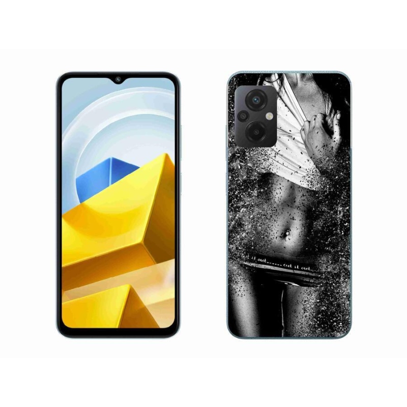 Gélový kryt mmCase na mobil Xiaomi Poco M5 4G - sexy žena 1