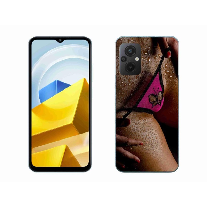 Gélový kryt mmCase na mobil Xiaomi Poco M5 4G - sexy žena