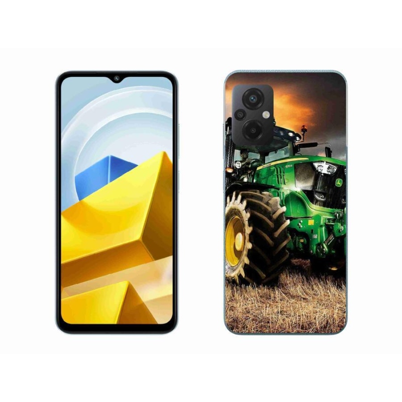 Gélový kryt mmCase na mobil Xiaomi Poco M5 4G - traktor