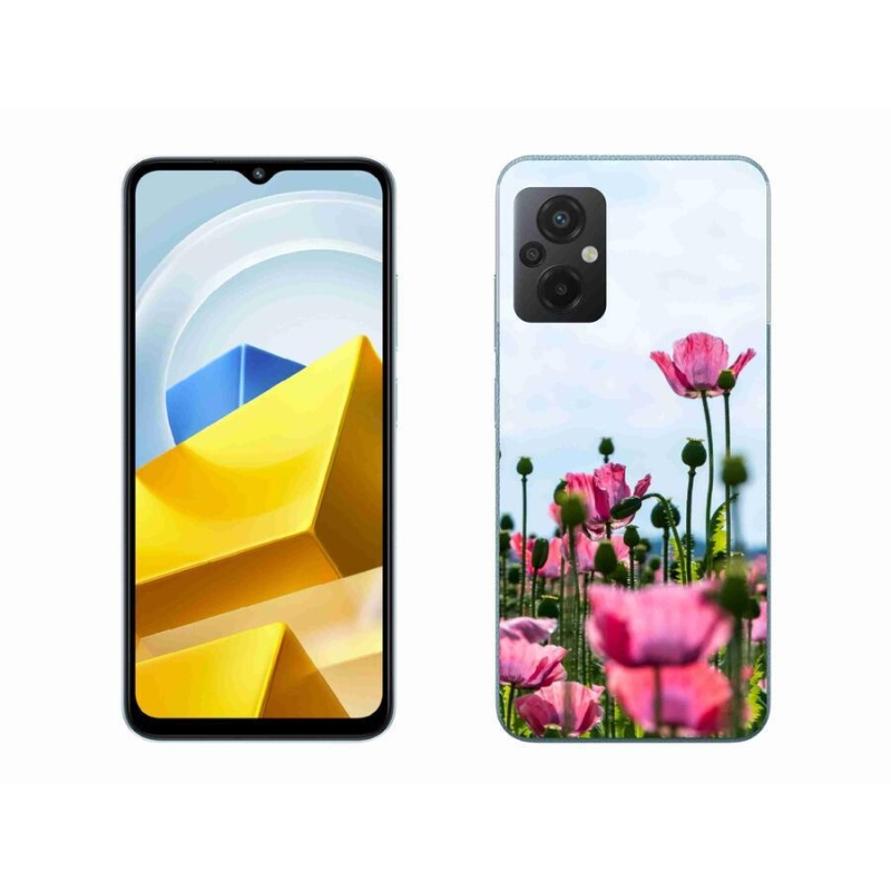 Gélový kryt mmCase na mobil Xiaomi Poco M5 4G - vlčí mak