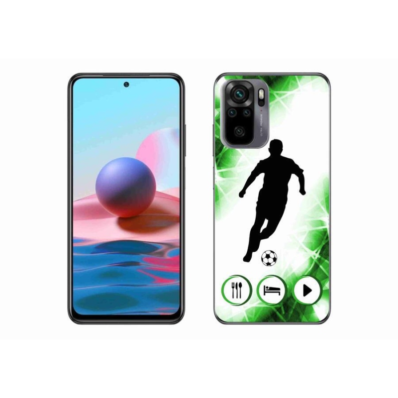 Gélový kryt mmCase na mobil Xiaomi Poco M5s - futbalista
