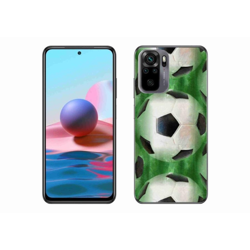 Gélový kryt mmCase na mobil Xiaomi Poco M5s - futbalová lopta