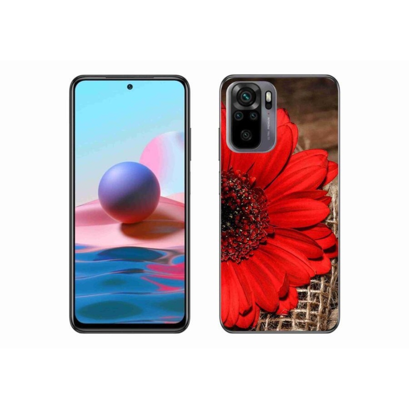 Gélový kryt mmCase na mobil Xiaomi Poco M5s - gerbera