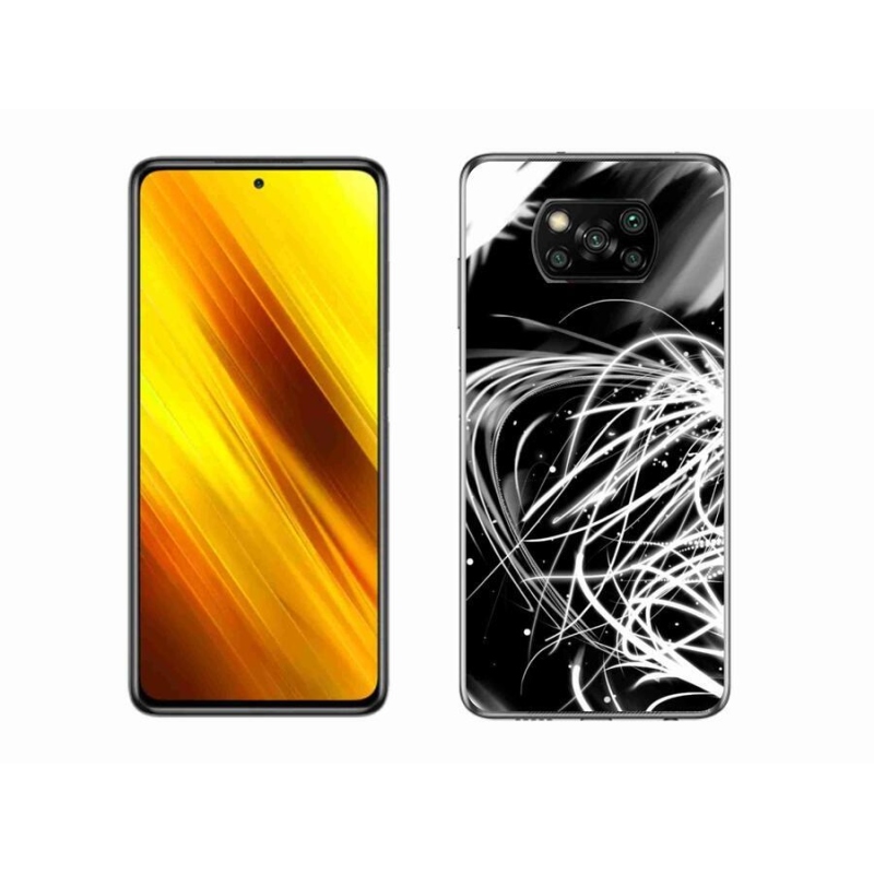 Gélový kryt mmCase na mobil Xiaomi Poco X3 - abstrakt 2