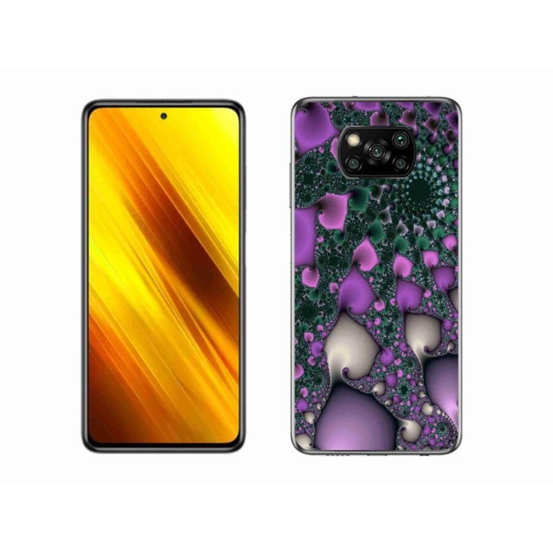 Gélový kryt mmCase na mobil Xiaomi Poco X3 - abstrakt 7