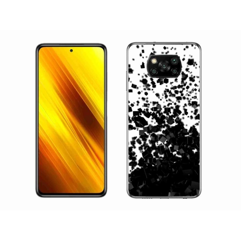 Gélový kryt mmCase na mobil Xiaomi Poco X3 - abstraktné vzor 1