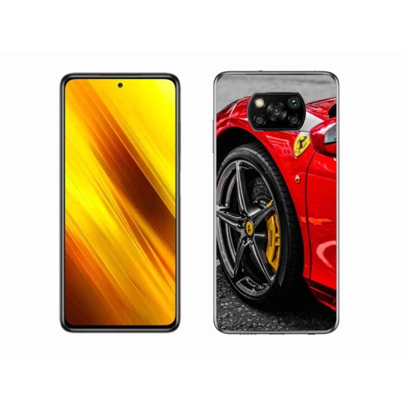 Gélový kryt mmCase na mobil Xiaomi Poco X3 - auto 1