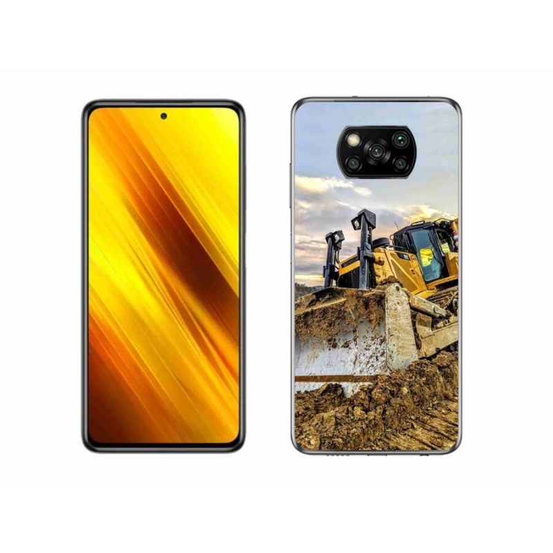 Gélový kryt mmCase na mobil Xiaomi Poco X3 - bager