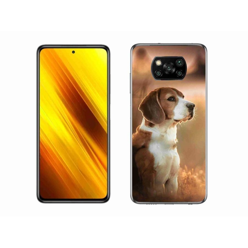 Gélový kryt mmCase na mobil Xiaomi Poco X3 - bígl