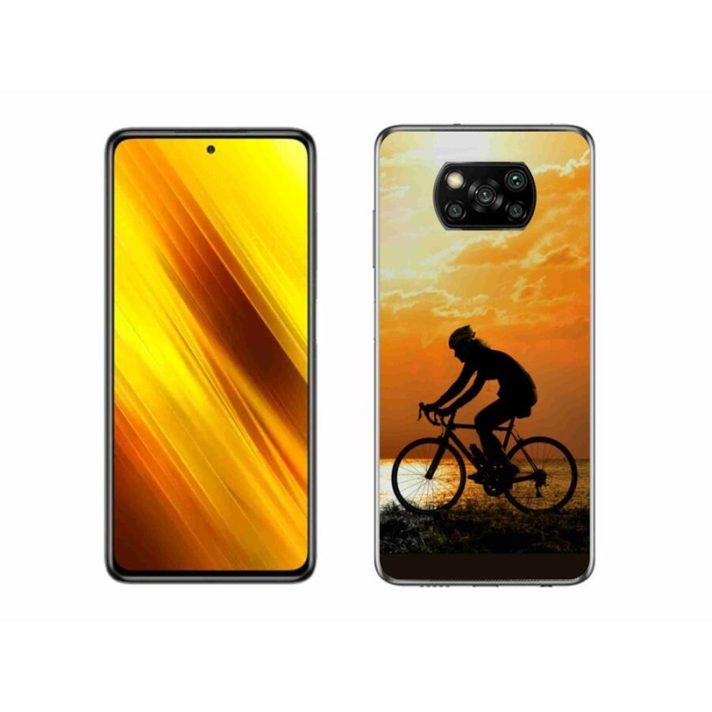 Gélový kryt mmCase na mobil Xiaomi Poco X3 - cyklovýlety