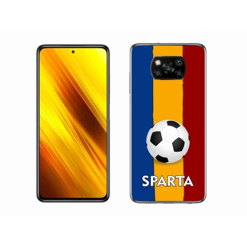 Gélový kryt mmCase na mobil Xiaomi Poco X3 - futbal 1