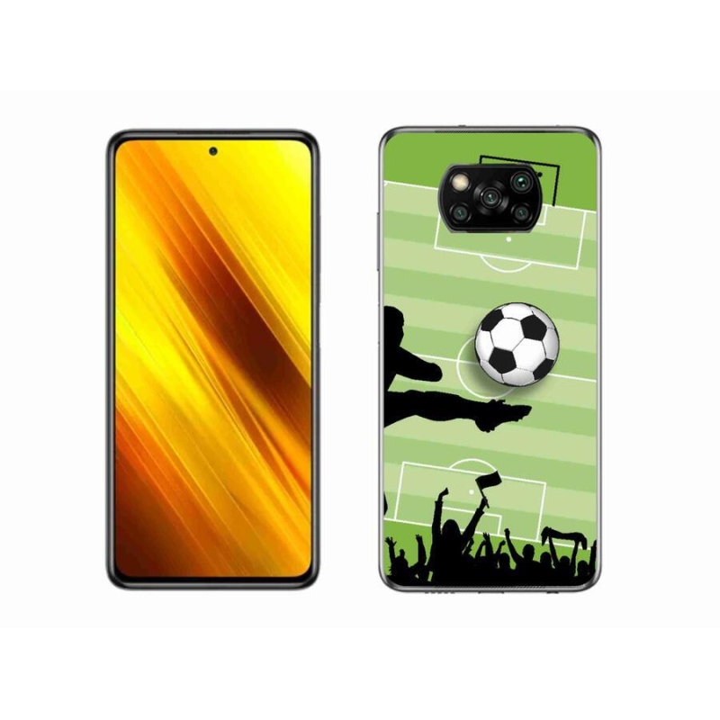 Gélový kryt mmCase na mobil Xiaomi Poco X3 - futbal 3