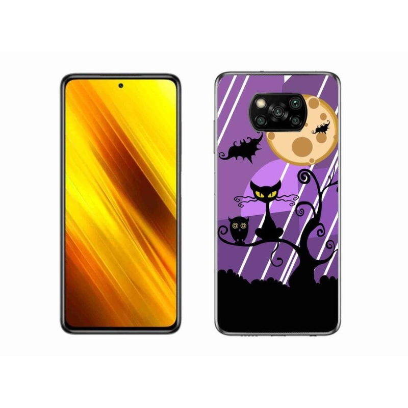 Gélový kryt mmCase na mobil Xiaomi Poco X3 - halloween