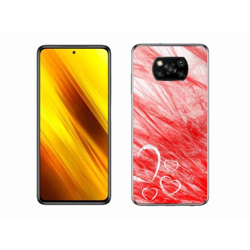 Gélový kryt mmCase na mobil Xiaomi Poco X3 - heart