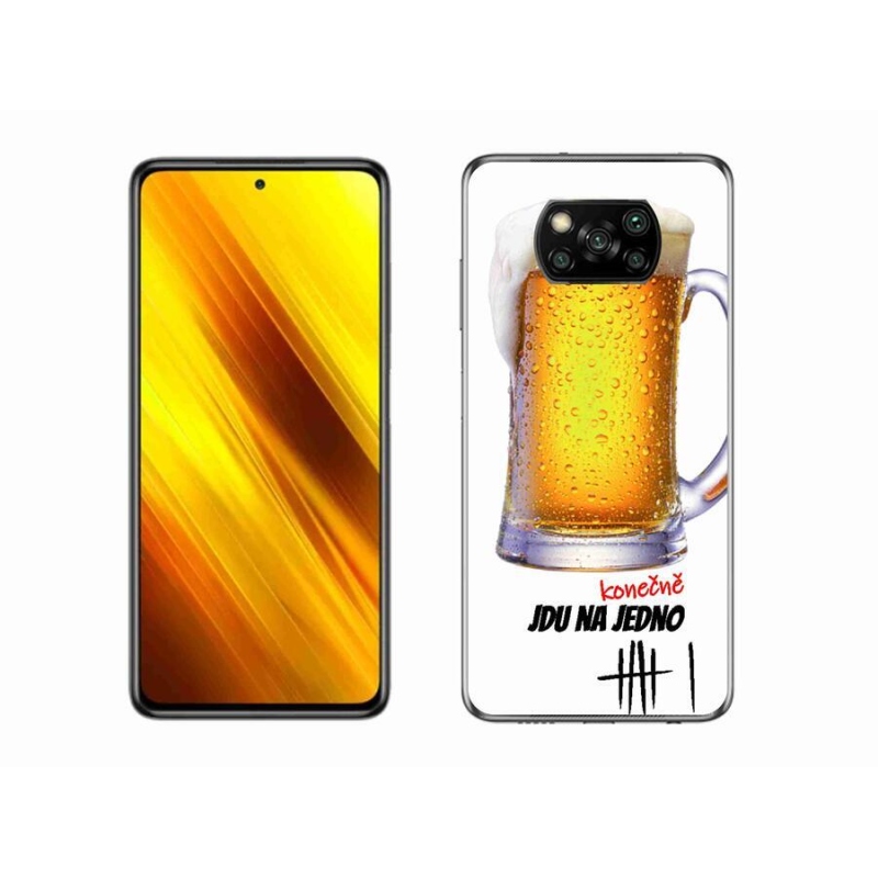 Gélový kryt mmCase na mobil Xiaomi Poco X3 - idem na jedno