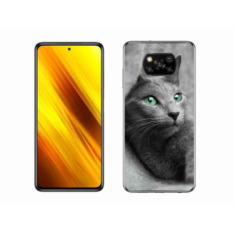 Gélový kryt mmCase na mobil Xiaomi Poco X3 - mačka 2