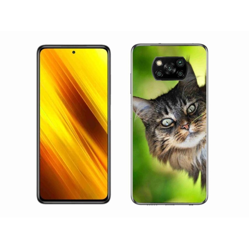 Gélový kryt mmCase na mobil Xiaomi Poco X3 - mačka 3