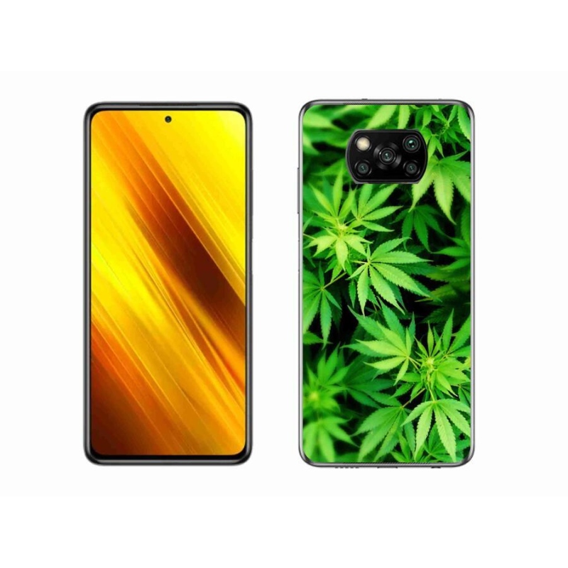 Gélový kryt mmCase na mobil Xiaomi Poco X3 - konope 3