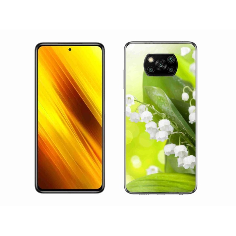 Gélový kryt mmCase na mobil Xiaomi Poco X3 - konvalinka