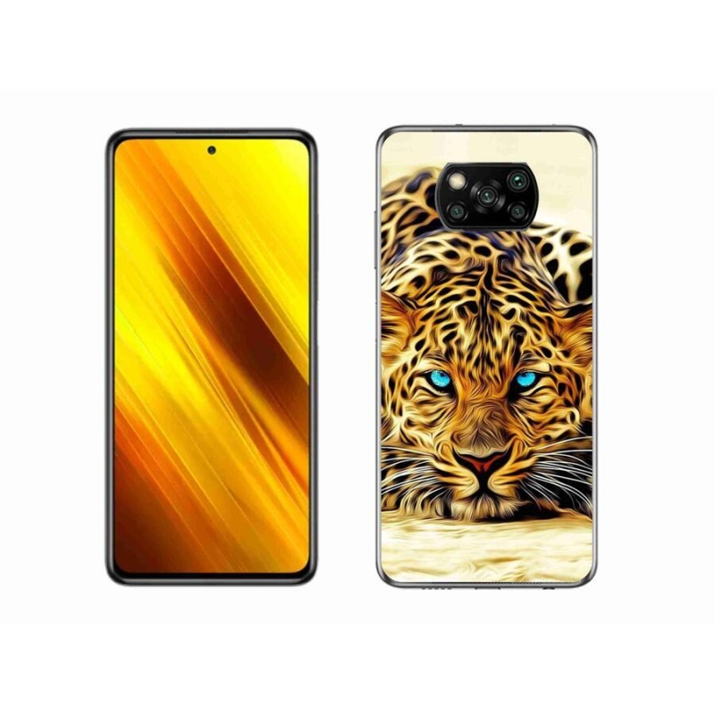 Gélový kryt mmCase na mobil Xiaomi Poco X3 - kreslený tiger