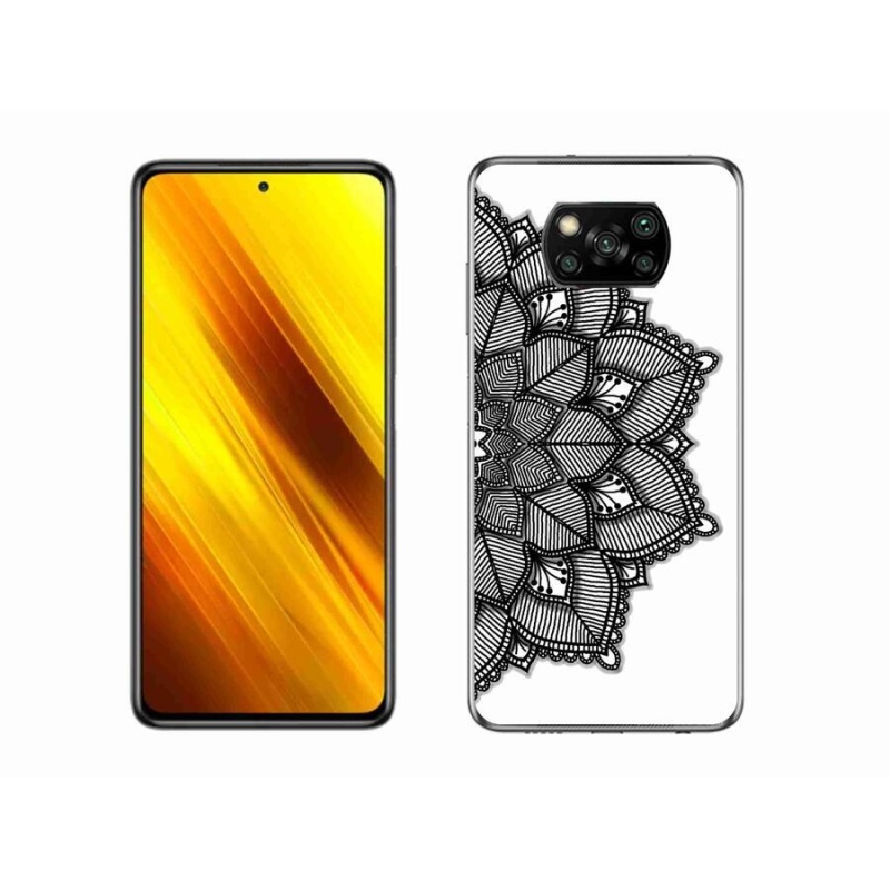 Gélový kryt mmCase na mobil Xiaomi Poco X3 - mandala