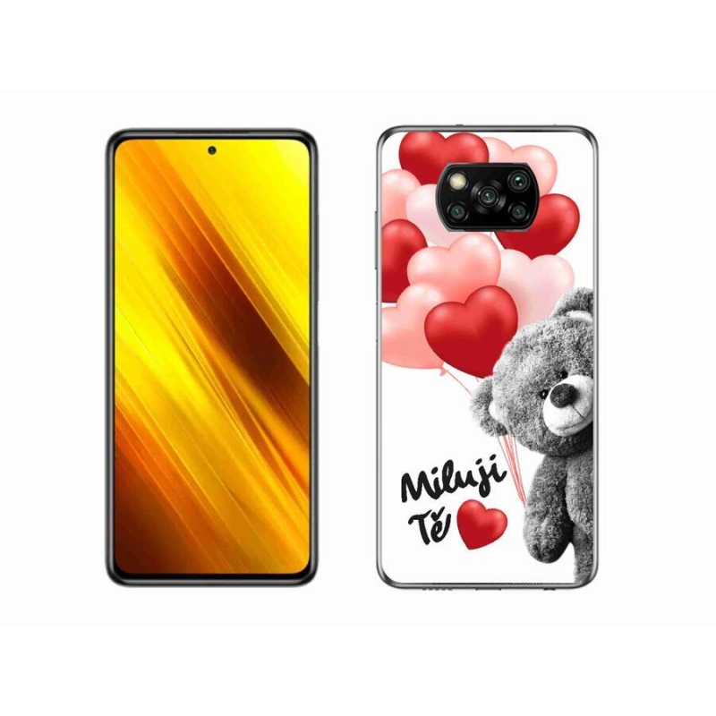 Gélový kryt mmCase na mobil Xiaomi Poco X3 - milujem Ťa