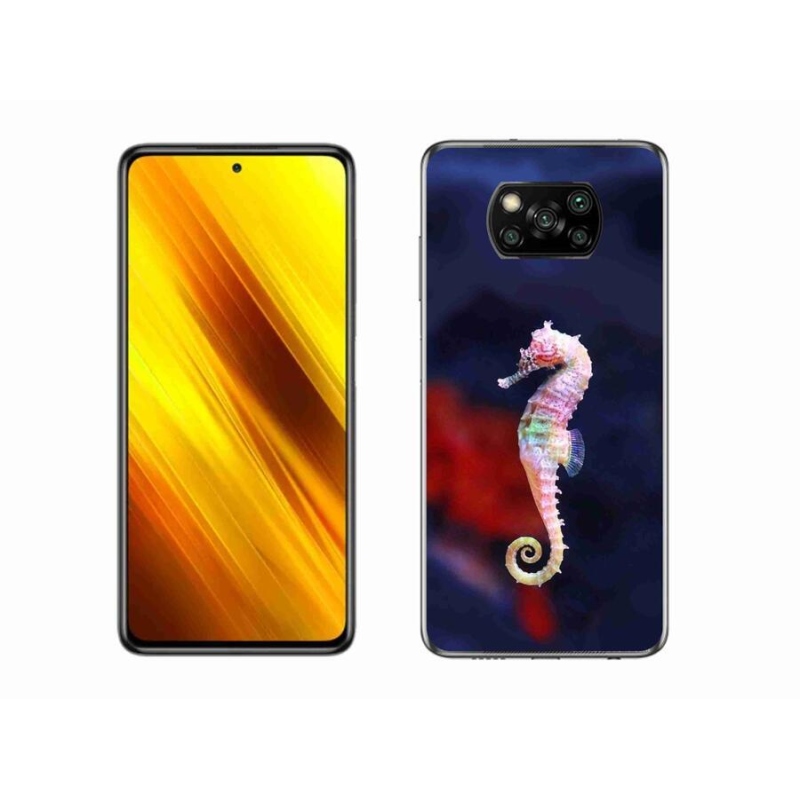 Gélový kryt mmCase na mobil Xiaomi Poco X3 - morský koník