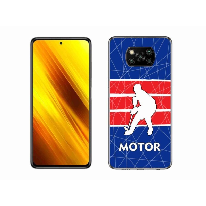 Gélový kryt mmCase na mobil Xiaomi Poco X3 - Motor