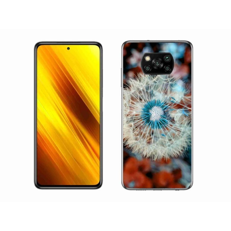 Gélový kryt mmCase na mobil Xiaomi Poco X3 - odkvitnuté púpava 1